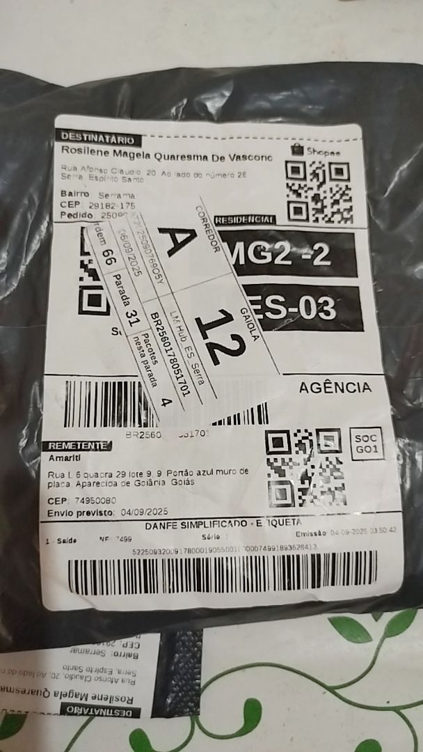 Foto enviada por Cliente